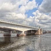 Санкт-Петербург. Мост Александра Невского через Неву