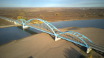 Мостовой переход через Иртыш в Павлодаре 