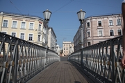 Санкт-Петербург. Львиный мост через канал Грибоедова 