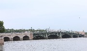 Санкт-Петербург. Троицкий мост через Неву