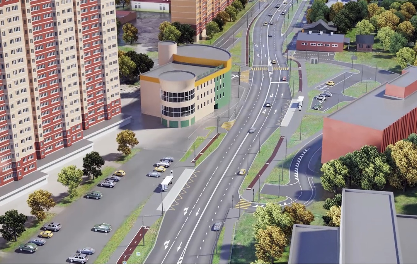 Развитие улично-дорожной сети в Троицке
