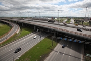 St. Petersburg Ring Road. Traffic interchange with Pulkovskoye Highway