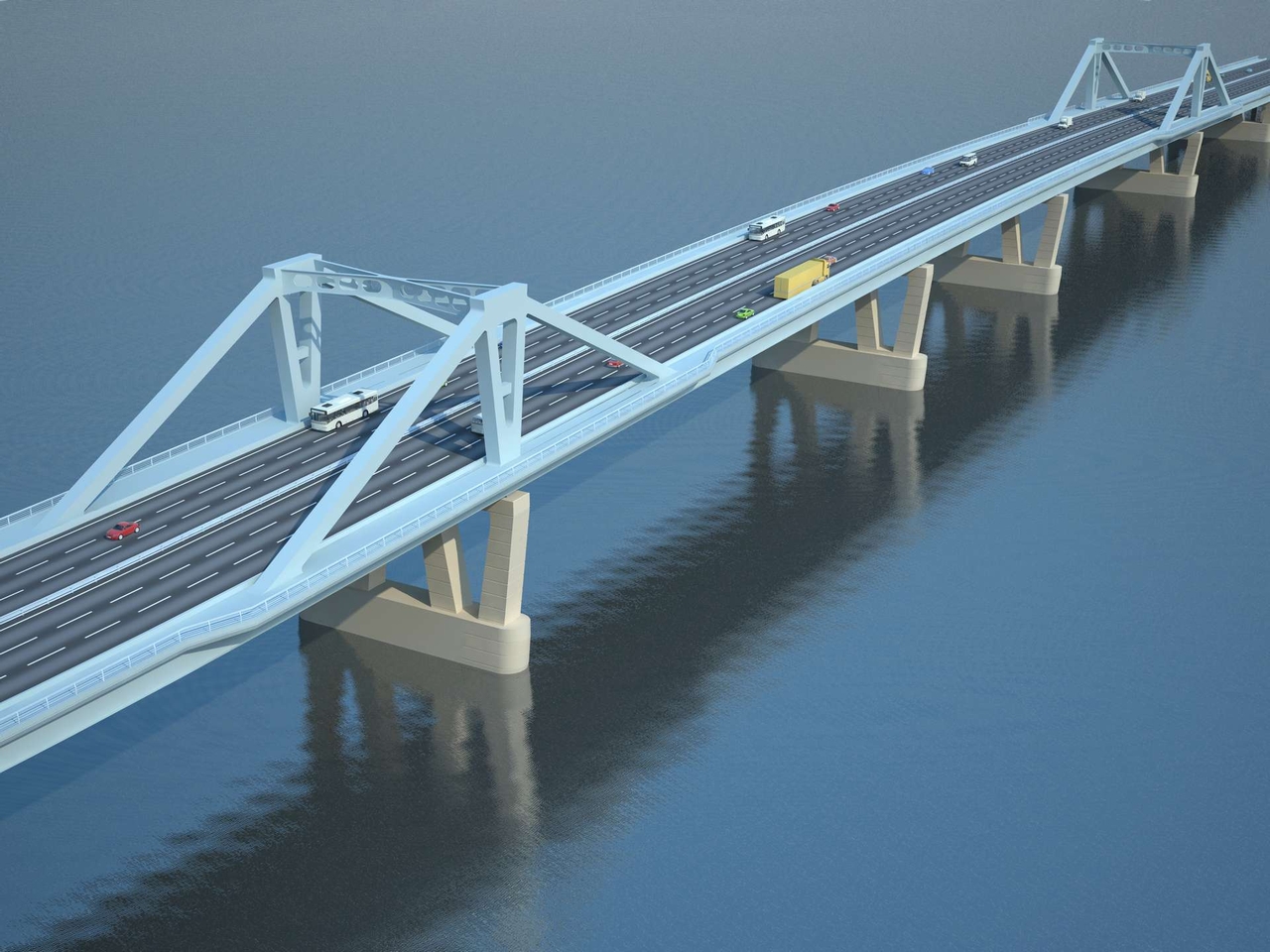Фрунзенский мост в Самаре