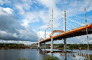 Bridge over the Oka river