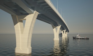 Состоялись общественные слушания по проекту «Строительство моста с выходом на Крестовский остров в створе Яхтенной улицы»