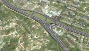 Сочи. Строительство автодорожной развязки на пересечении Донской и Виноградной улиц