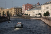 Pochamtsky Bridge across the Moika River