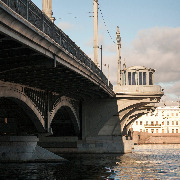 Blagoveshchensky bridge, Saint-Petersburg 