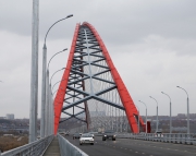Новосибирск. Строительство Бугринского моста через Обь завершено